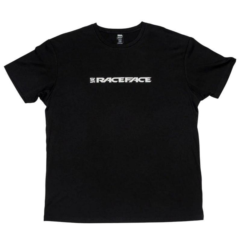 Race Face Classic Logo Short Sleeves Cycle T-Shirt Black