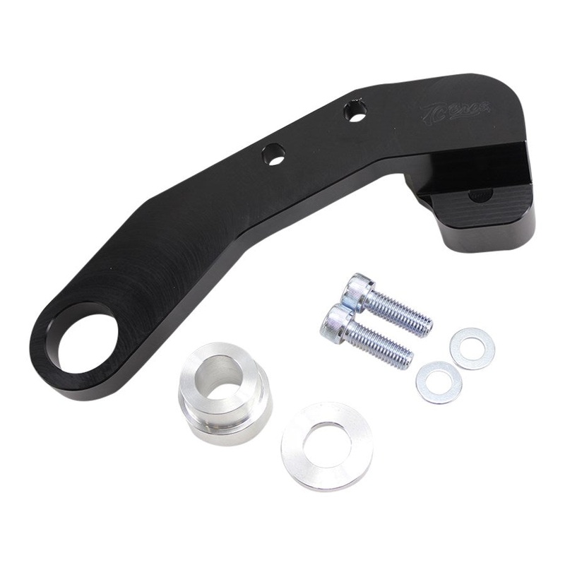 TC Bros. 2000-2005 Harley Dyna Rear Axial Brembo Bracket 12.6in Rotor