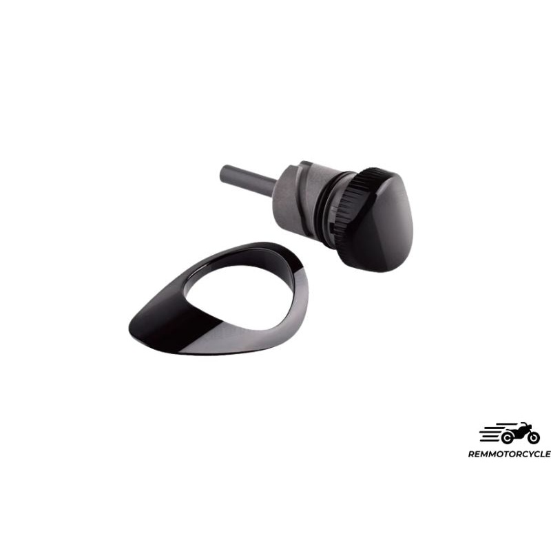 Black oil tank cap for Harley Sportster