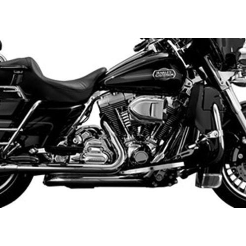 ‘Harley Davidson Road Glide True Dual Header pipe upgrade Kuryakyn 476 10” up’