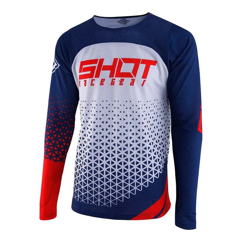 Shot Aerolite Delta MX Jersey Red