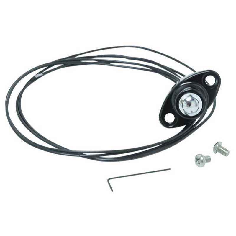 Single Micro Switch With Housing – Black