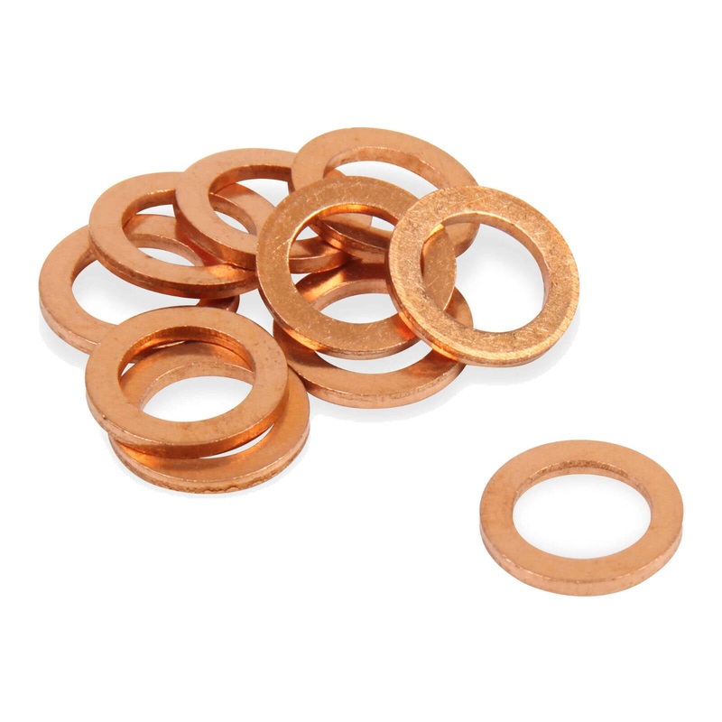 Whites Crush Washer Copper – 10 x 18 x 1.5 (100 Pack)