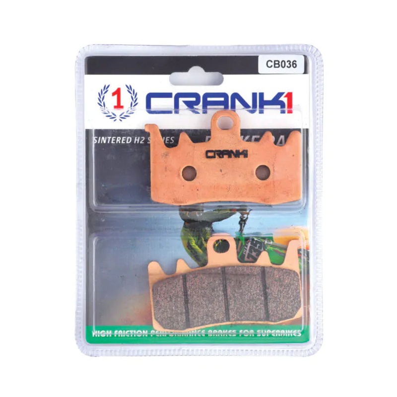 BRAKE PADS FRONT BMW R1200 RT LC  2014 ONWARD-CB036-CRANK1 Sintered Brake Pad
