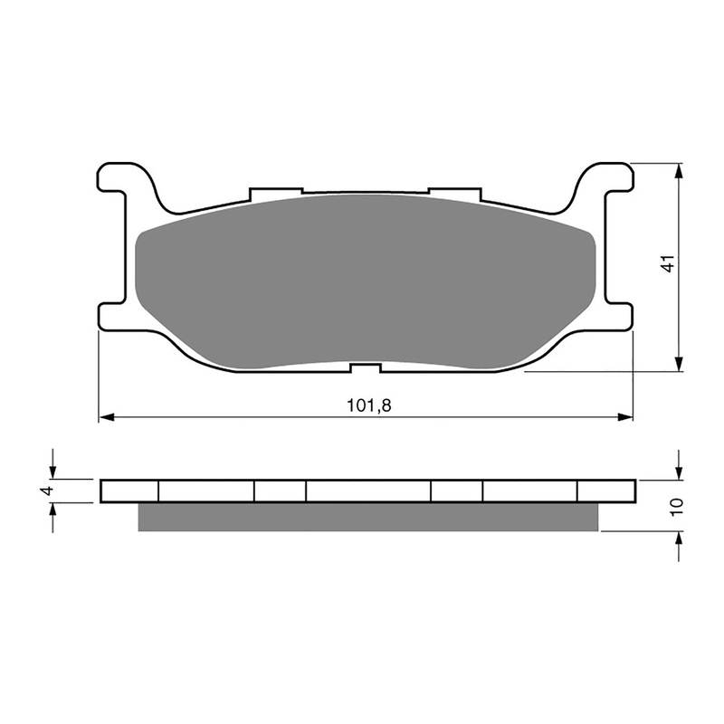 GOLDfren Brake Pads Sintered Sports GF048 – S3 (PH105)