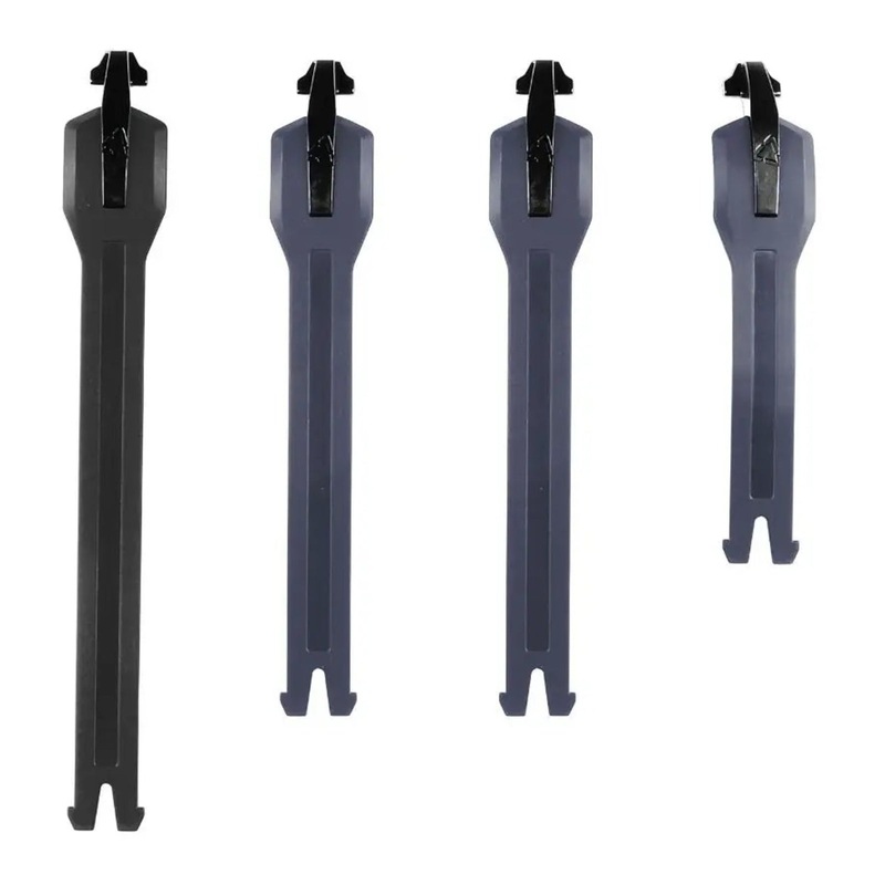 Leatt 4.5 Strap Kit – Graphene / Black (4 pcs)