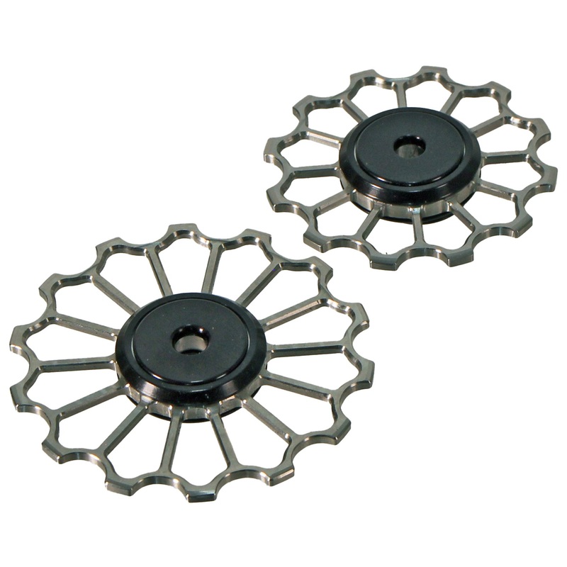 5Dev Titanium Derailleur Jockey Wheels – 14/16t – Fits SRAM AXS Derailleurs
