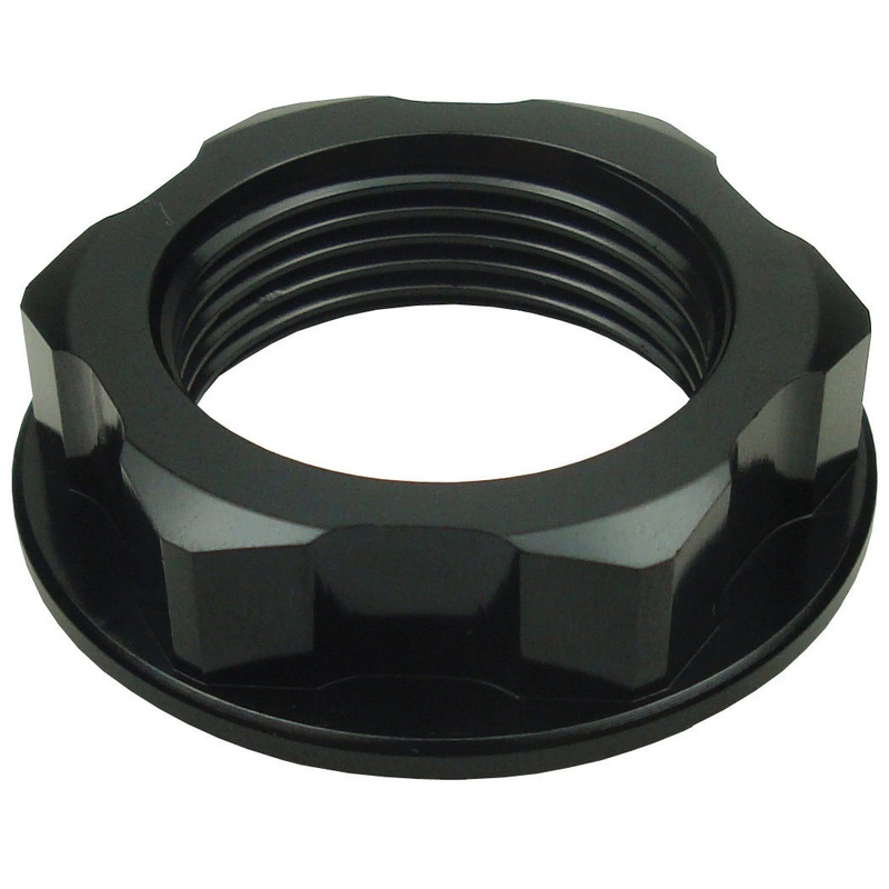 GP Pro Black Steering Stem Nut – M22 x 30 x P1.0 x H12