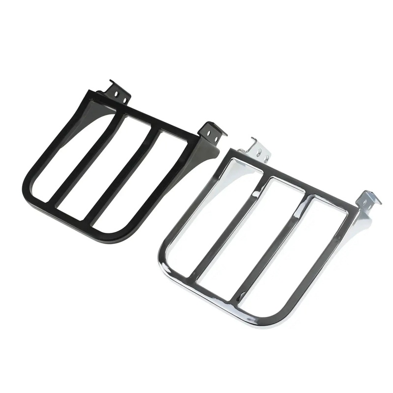 Motorcycle Backrest Luggage Rack for Harley Sportster XL ’04-’17 Dyna ’06-’17 Softail ’84-’05 FLST FLSTC FLSTSC ’06-’17