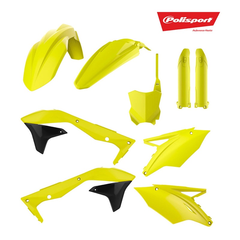 Polisport Kit Kawasaki KX450F ’16-’17 Flow Yellow (Includes Fork Guards)