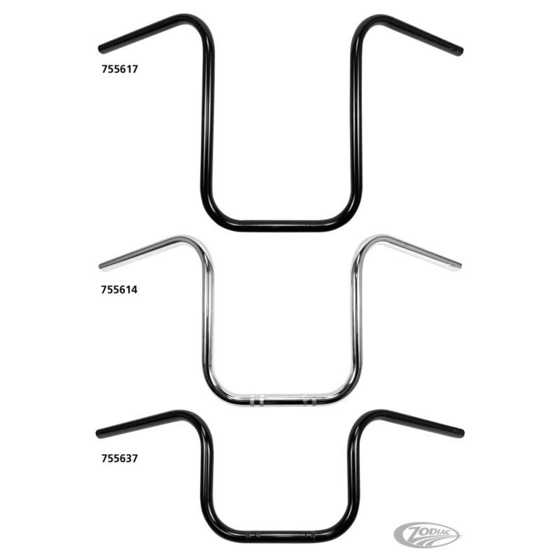 Westland Customs 7/8” (22mm) Diameter Narrow Ape Hanger Handlebars