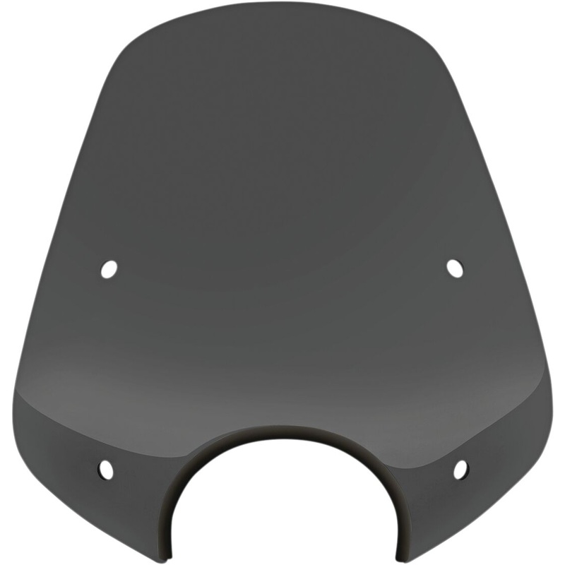 Windshield Del Rio Sportshield, Dark Black Smoke – Sportster & Dyna & Softail & 18+ Softail & V-Rod