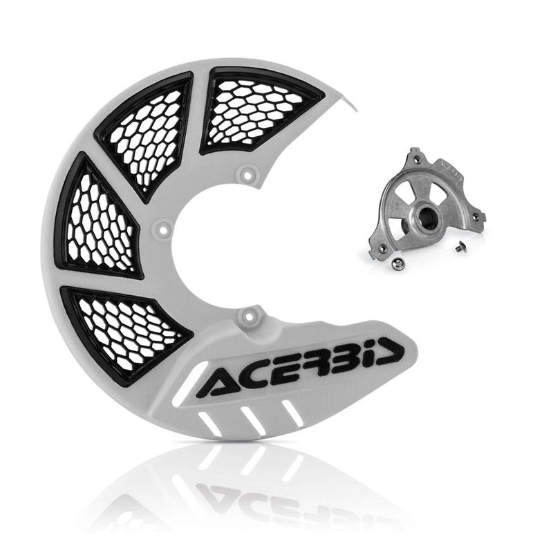 Acerbis – Mini X Brake Vented Front Disc Protector, Mounting Kit Combo