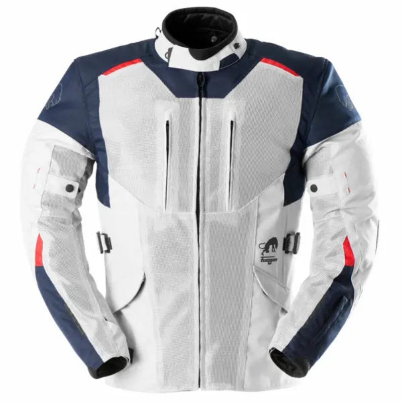 Furygan Brooks Vented+ Textile Jacket Blue / Pearl / Red