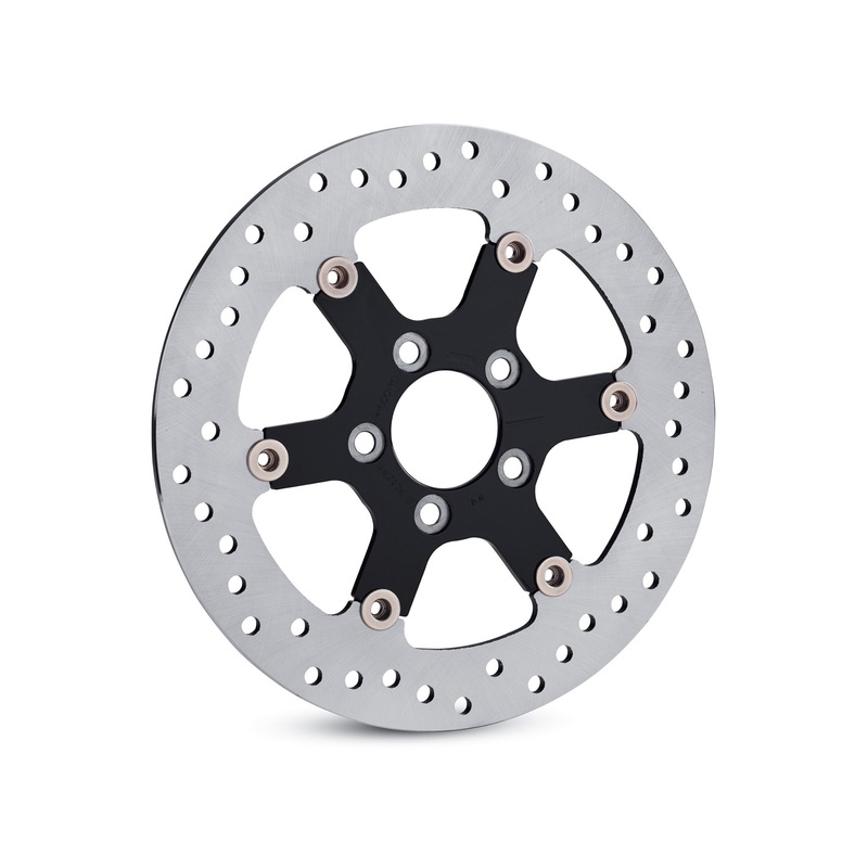 Harley Davidson 41500174 Annihilator Rear Brake Rotor KIT,BRK RTR,REAR,6 SPK,BLK