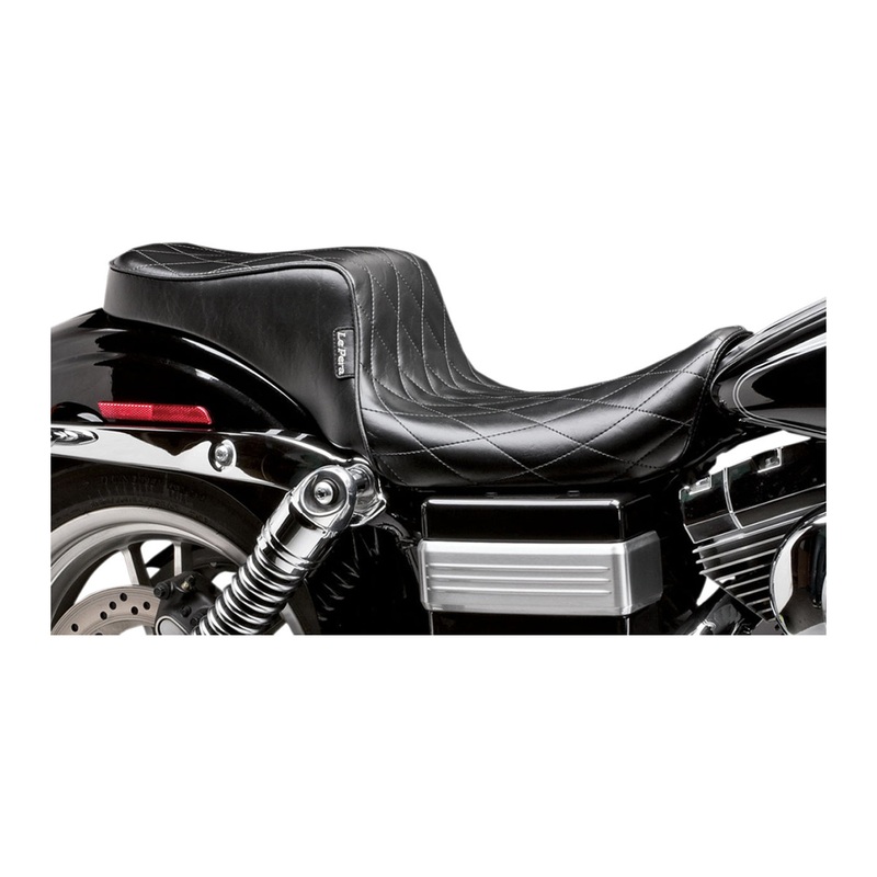 LE PERA  – Cherokee Seat – Diamond Pleated – Black – FXDWG ’96-’03