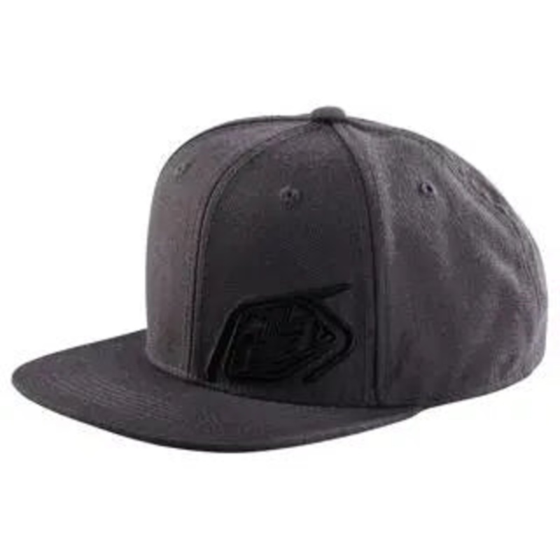 Troy Lee Designs Slice Snapback Cap Dark Grey / Charcoal
