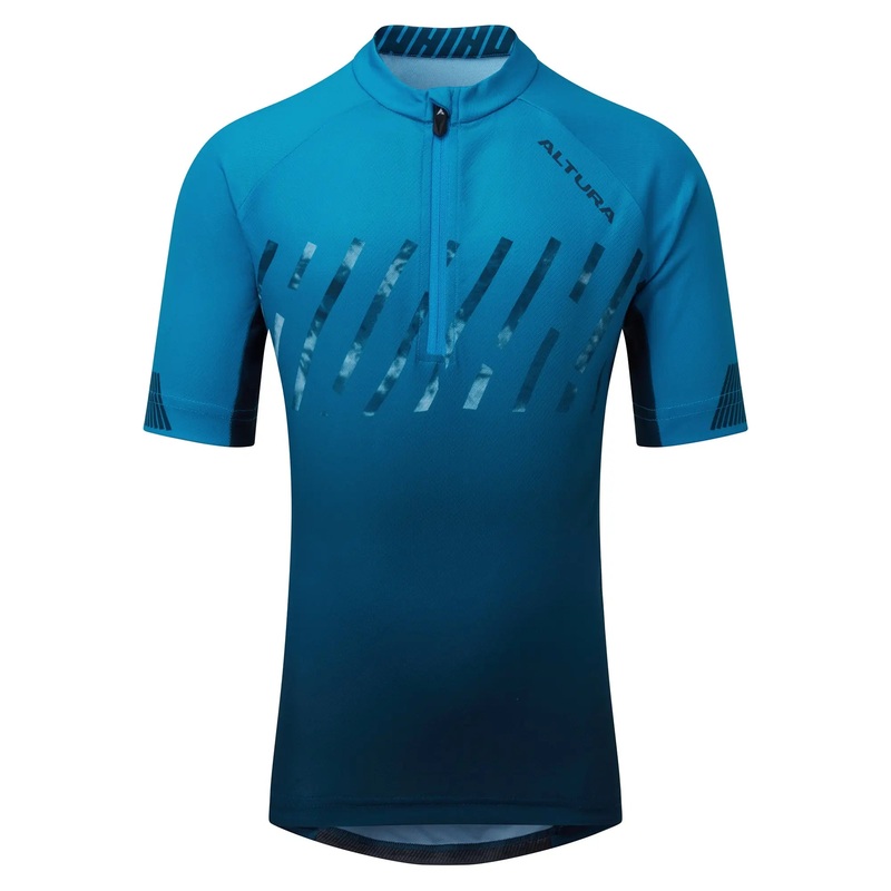 Altura Airstream Short Sleeves Cycling Kids Cycle Jersey Blue