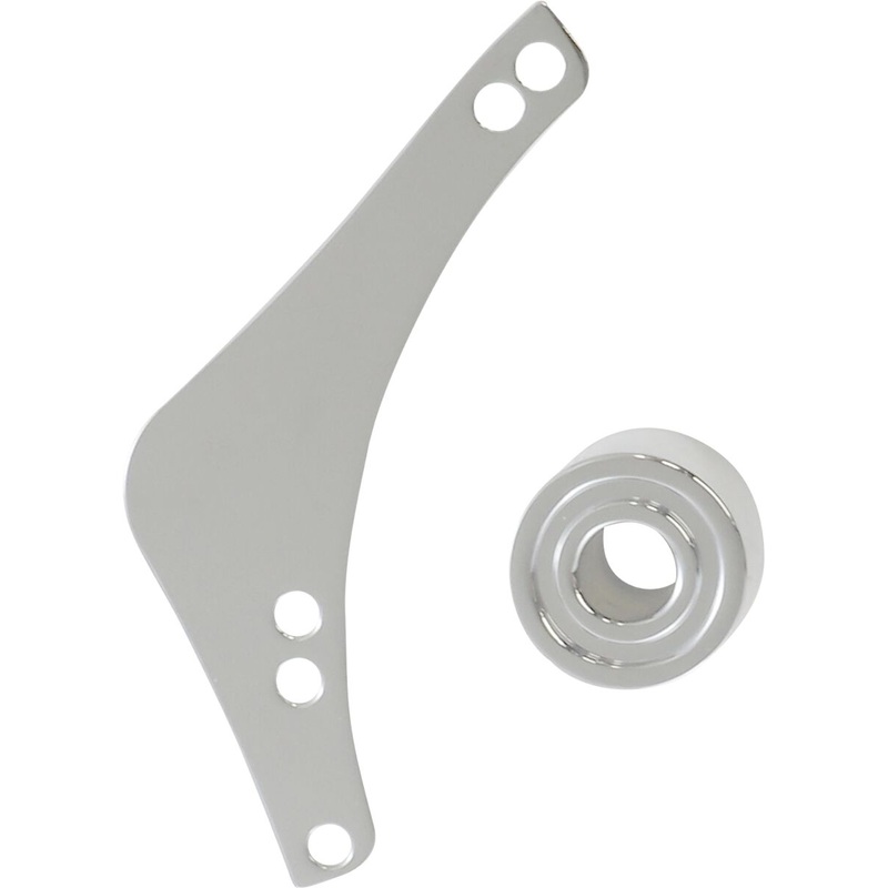 Replacement Left Breather Cover Plates: Inverted / Method Series, Chrome – 17-23 Milwaukee 8