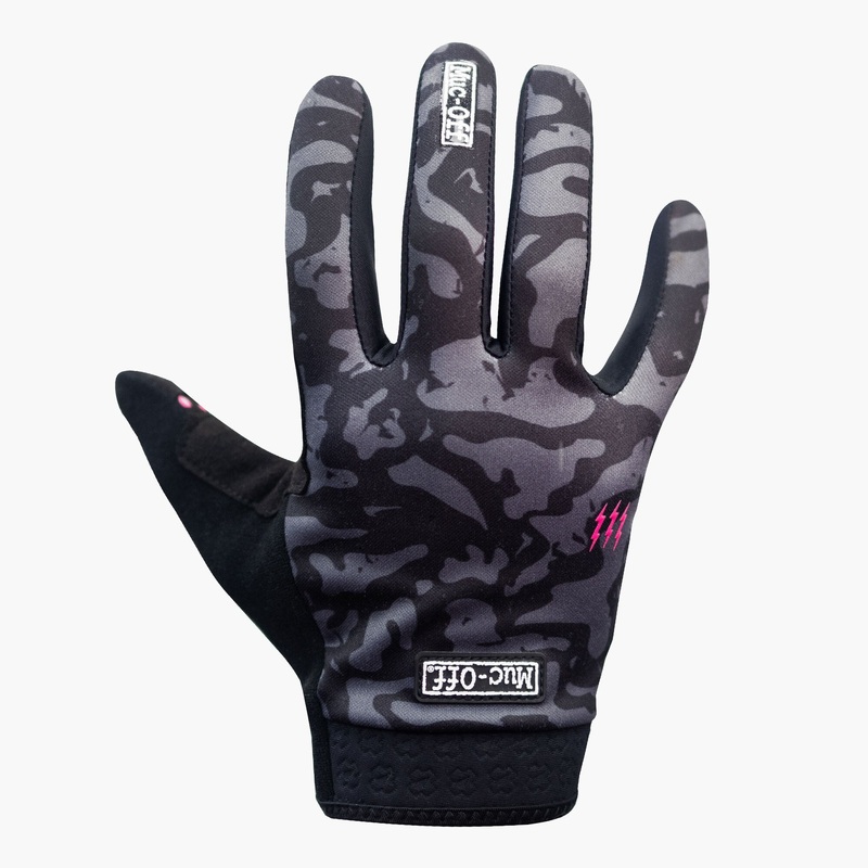 Rider Gloves – Grey Camo