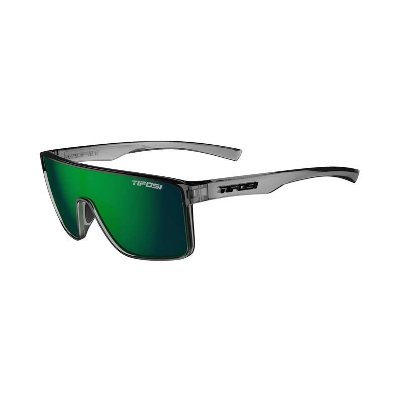 Tifosi Sanctum Single Lens Cycle Sunglasses Crystal Smoke
