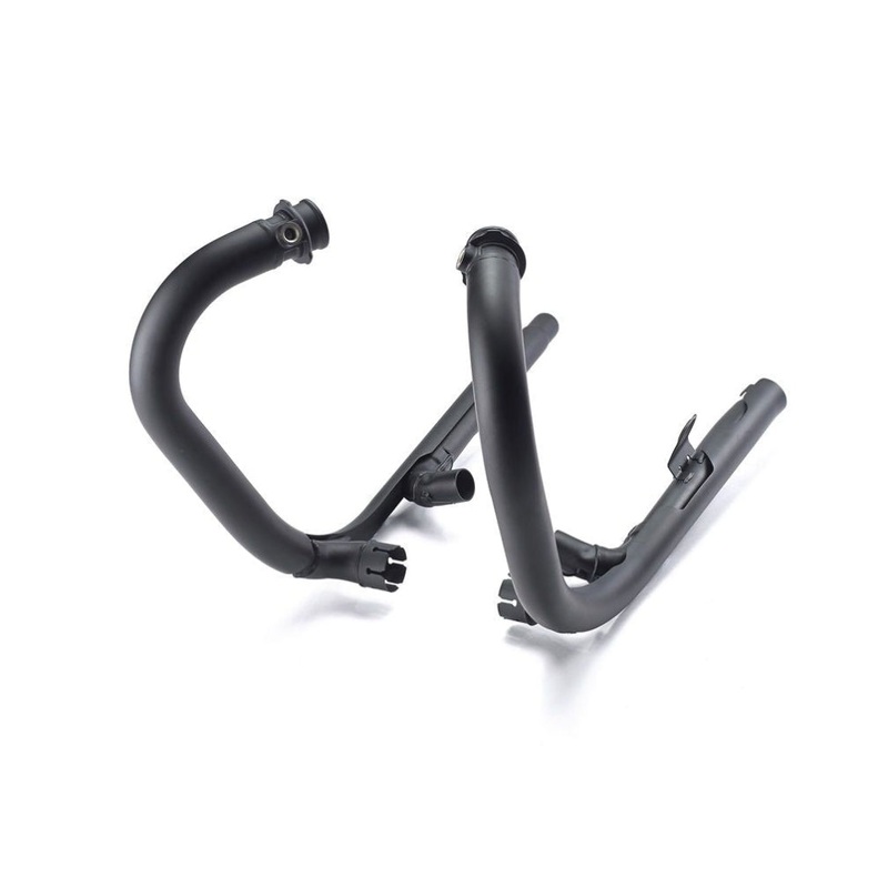 Black Exhaust Headers, Pair – for Bonneville T120