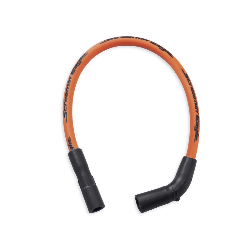 Harley-Davidson 32360-00C Screamin’ Eagle 10mm Phat Spark Plug Wires 00-’17 Softail models (except FXCW FXCWC FXS and 13-16 FXSB models) Screaming Eagle