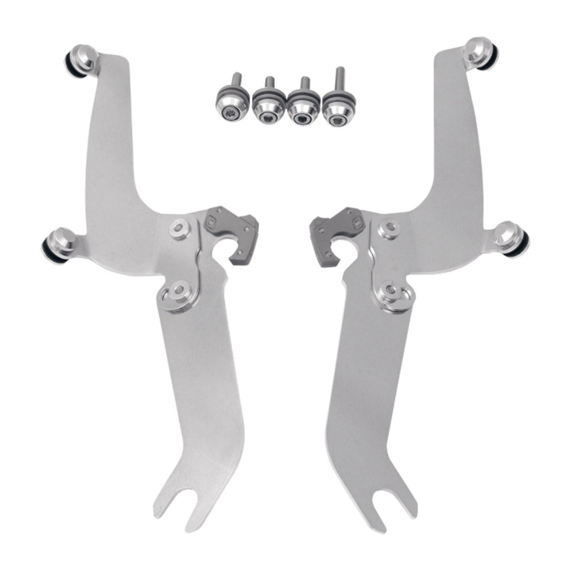 MEMPHIS SHADES – Sportshield Trigger-Lock Complete Mount Kit – Sportshield Trigger-Lock Mounting Kit – Covered – For 86-99 FLSTC