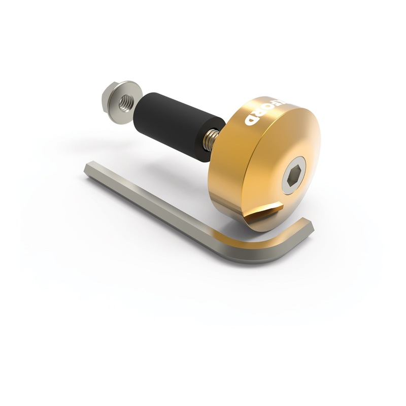 Oxford Handlebar Bar Ends – Gold