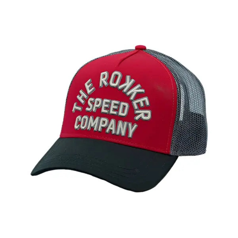 Rokker Speed Trucker Cap Red