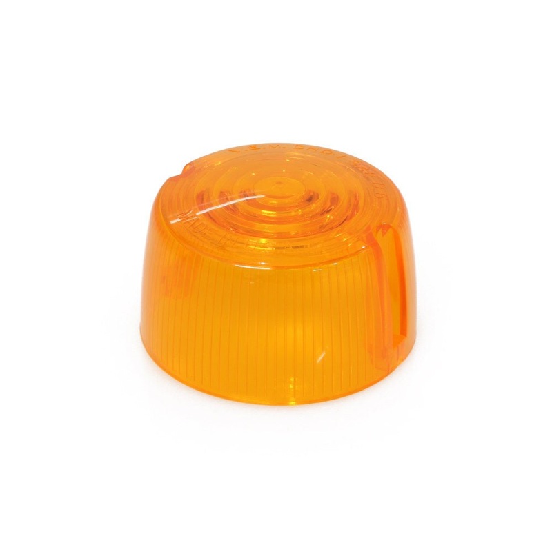 Turn Signal Lens – Amber. Fits FX, FXR & Sportster 1973-1985.