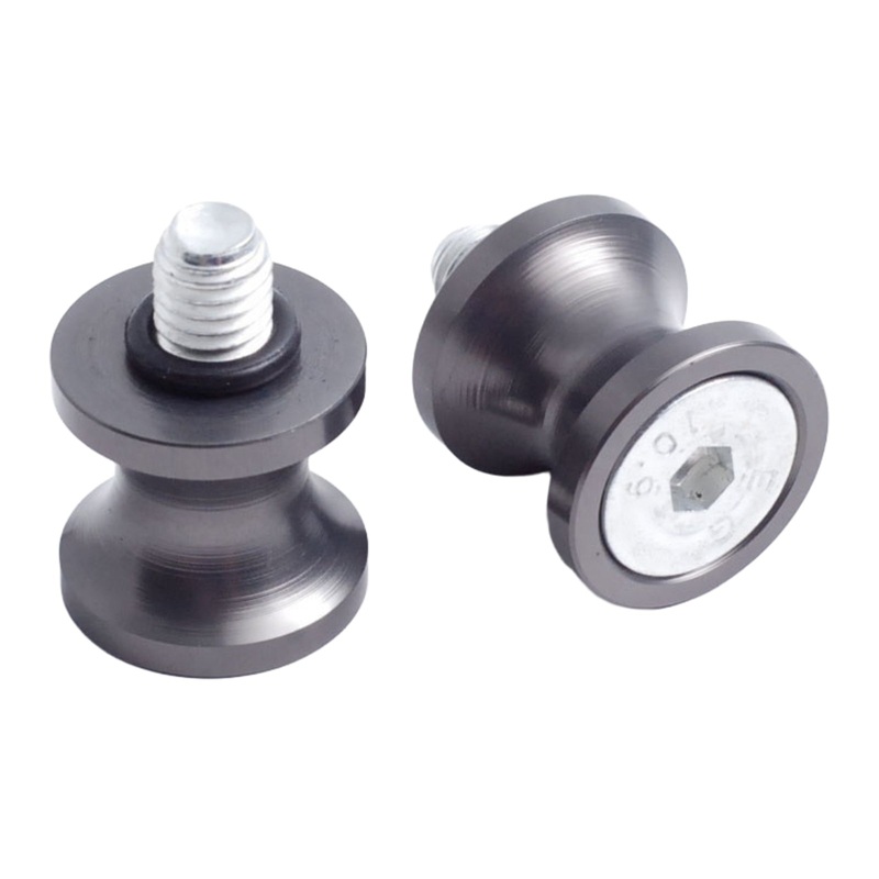 Whites Swingarm Bobbins  Black  10mm x 1.5mm