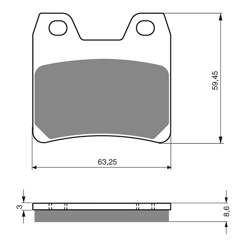 GOLDfren Brake Pads Sintered Sports GF222 – S3 ( PH308 )
