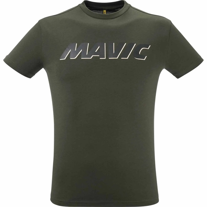Mavic Corporate Logo Cycle T-Shirt Army Green
