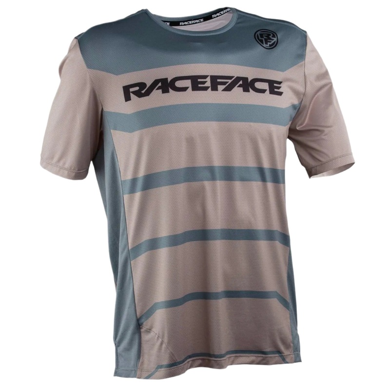 Race Face Indy Short Sleeves Cycle Jersey Concrete