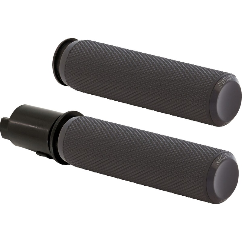Knurled Grips, Black – 24+ Touring