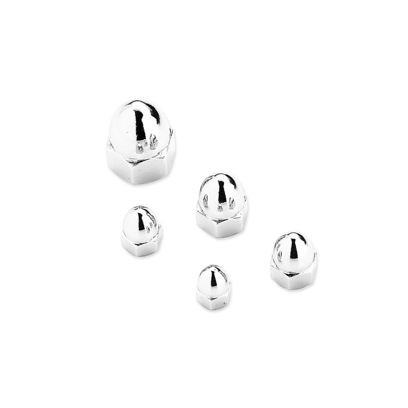 Harley Davidson 94125-93T Chrome Acorn Nut Kit KIT NUT ACORN 1/2-13