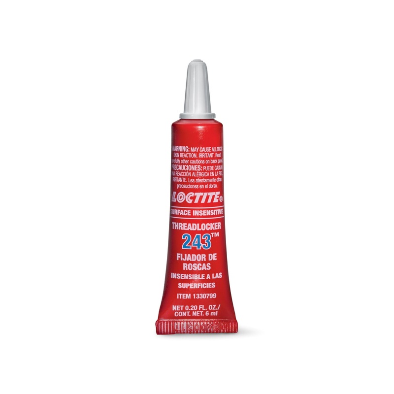 Harley Davidson 99642-97 Loctite 243 Threadlocker and Sealant- Blue THREADLOCKER BLUE 243 LOCTITE