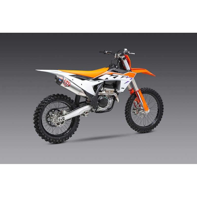 KTM 250/350SX-F / Husqvarna FC250/350 22-24 RS-12 Stainless Full Exhaust, w/ Aluminum Muffler