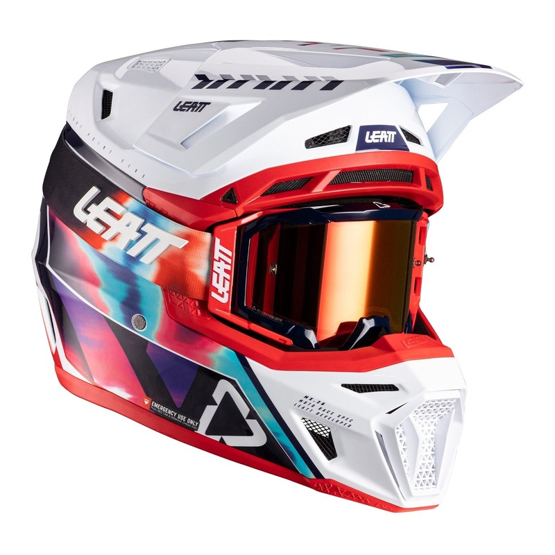 Leatt 2026 8.5 Helmet Kit – Royal Blue / Red