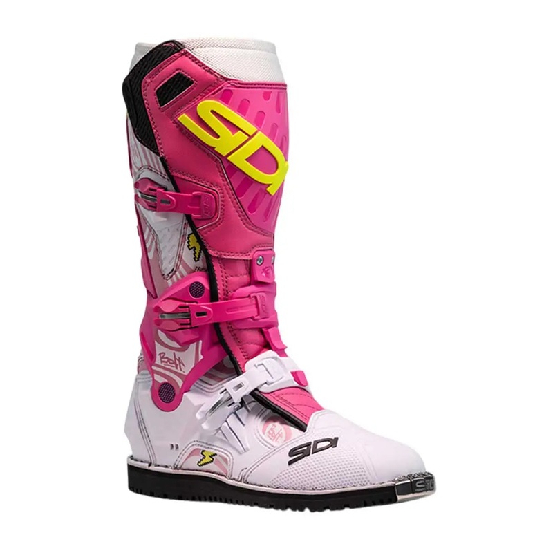 Sidi Crossair Billy Bolt CE Boots Pink / White