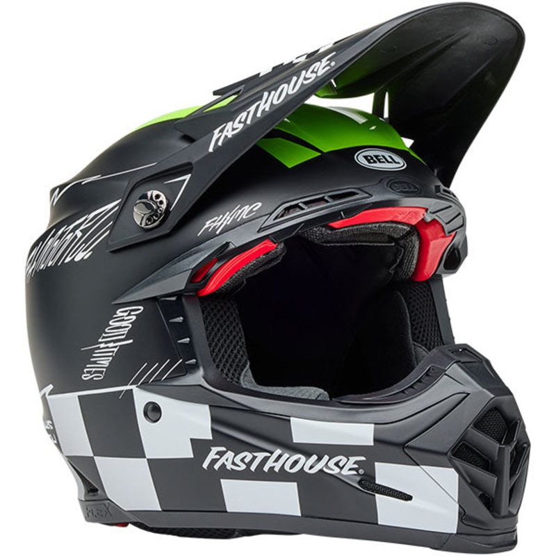 Bell – Moto-9S Flex Fasthouse Smoke Bomb Helmet