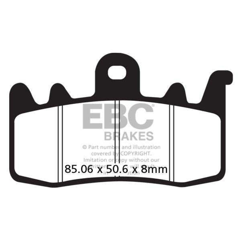Brakes – FA630HH Fully Sintered – EBC (Front)