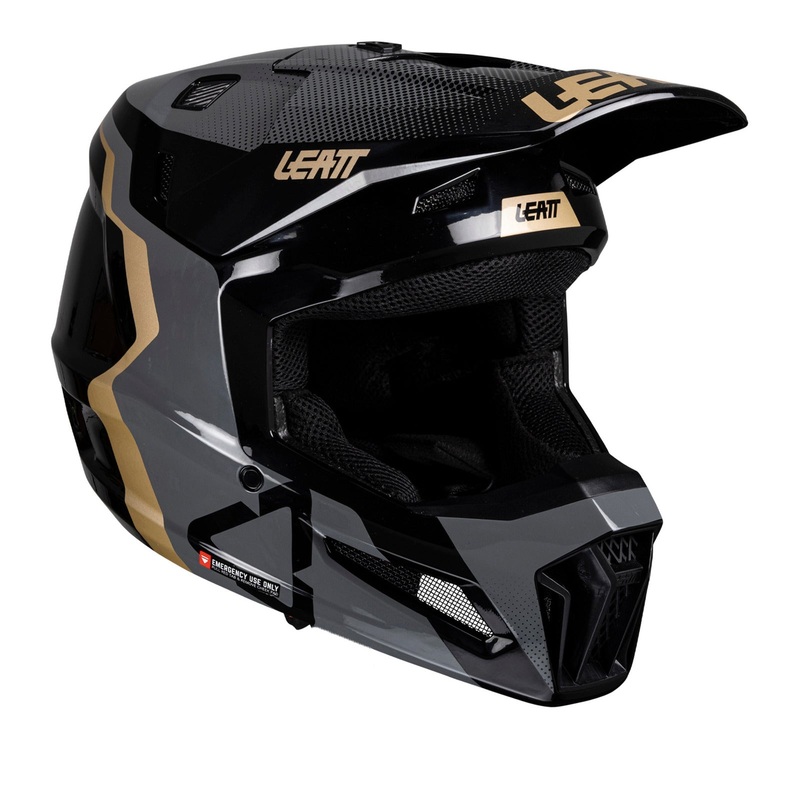 Leatt 2025 3.5 Junior Helmet Kit – Black