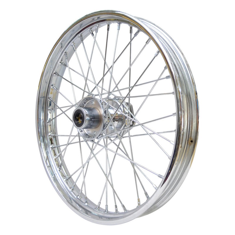 21″ x 2.15″ Harley Chrome Spoke Wheel – FXST / FXDWG 1984-1999