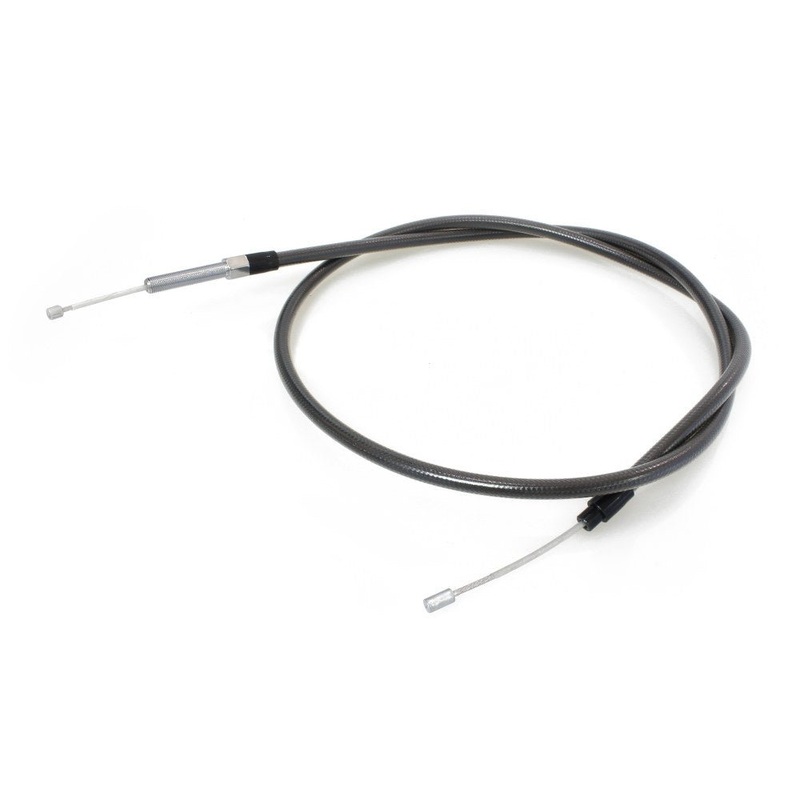 63in. Clutch Cable – Black Pearl. Fits Big Twin 1968-1986 with 4 Speed Transmission.