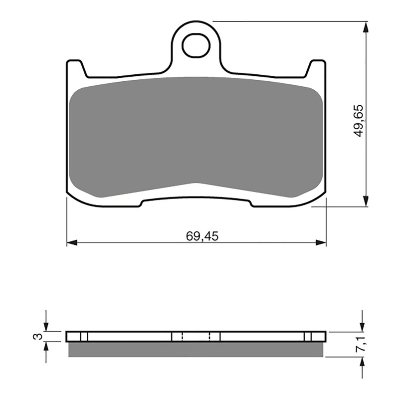GOLDfren Brake Pads Sintered Sports GF207 – S3 ( PH307 )