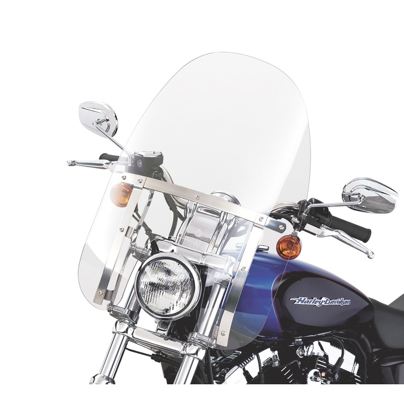 Harley Davidson 58063-04 Quick-Release Compact Windshield WINDSHIELD,X