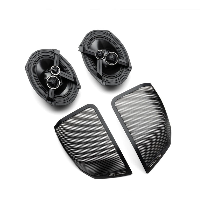 Harley-Davidson 76001292 Harley-Davidson Audio powered by Rockford Fosgate Stage II Saddlebag Speakers