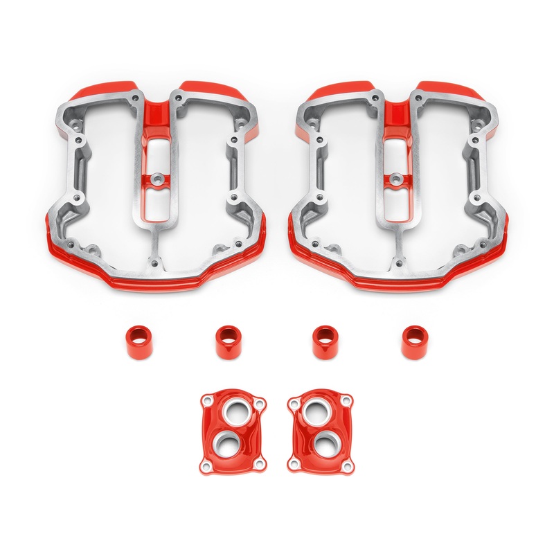 Harley Davidson 92500122 Milwaukee-Eight Engine Accent Kit,ENGN COSMETIC,ORANGE